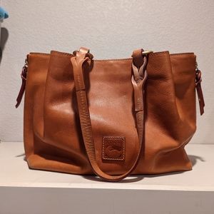 Dooney and Bourke Purse, Camel/Cognac Color,
